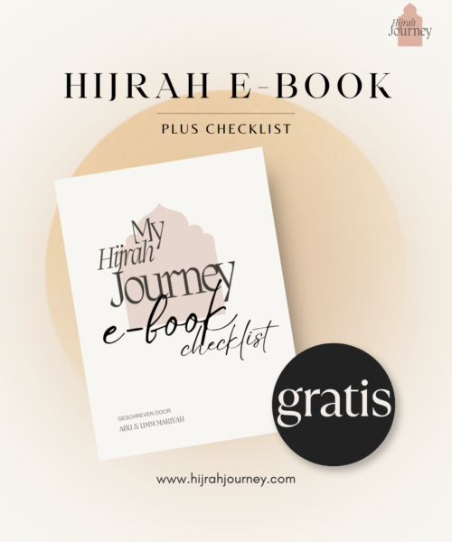 My Hijrah Journey e-book+Checklist (gratis)